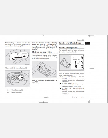 2017 - 2019 outlander phev owners manual rhd and lhd